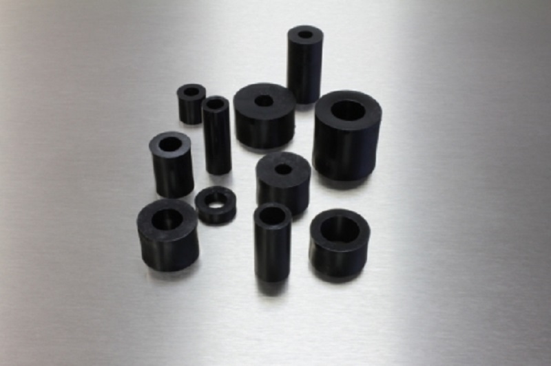 Distanzhülsen für M6 Schrauben, Länge 2.5mm, Kunststoff schwarz, Set mit 10 Stk.